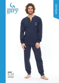 MEN'S PAJAMAS S/L S60037 Tellini S.r.l. Wholesale Clothing